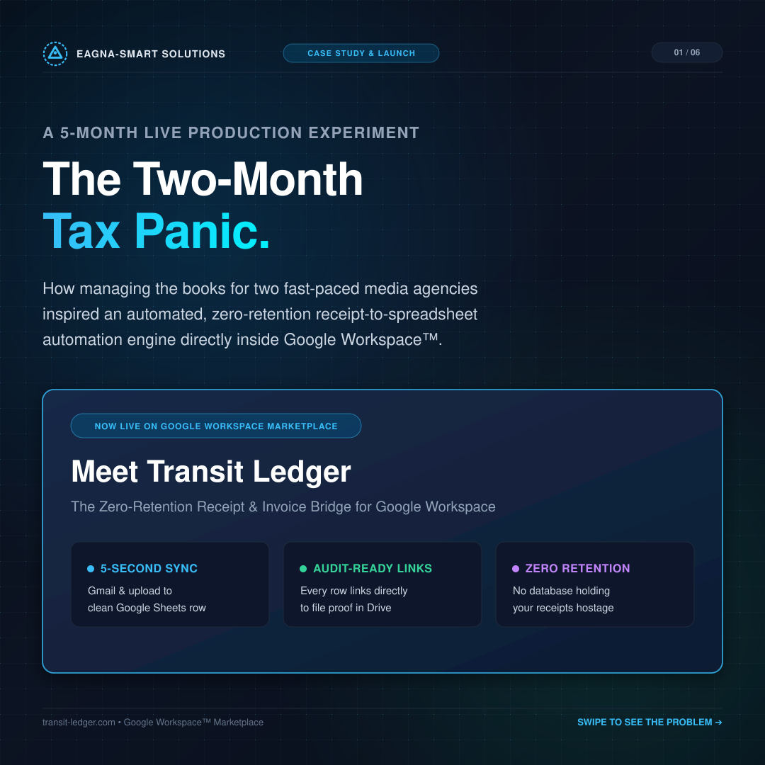 The 2-Month Tax Panic: Meet Transit Ledger