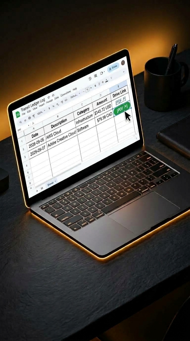 Watch Receipt Chaos Turn into Clean Google Sheets™ in 5 Seconds