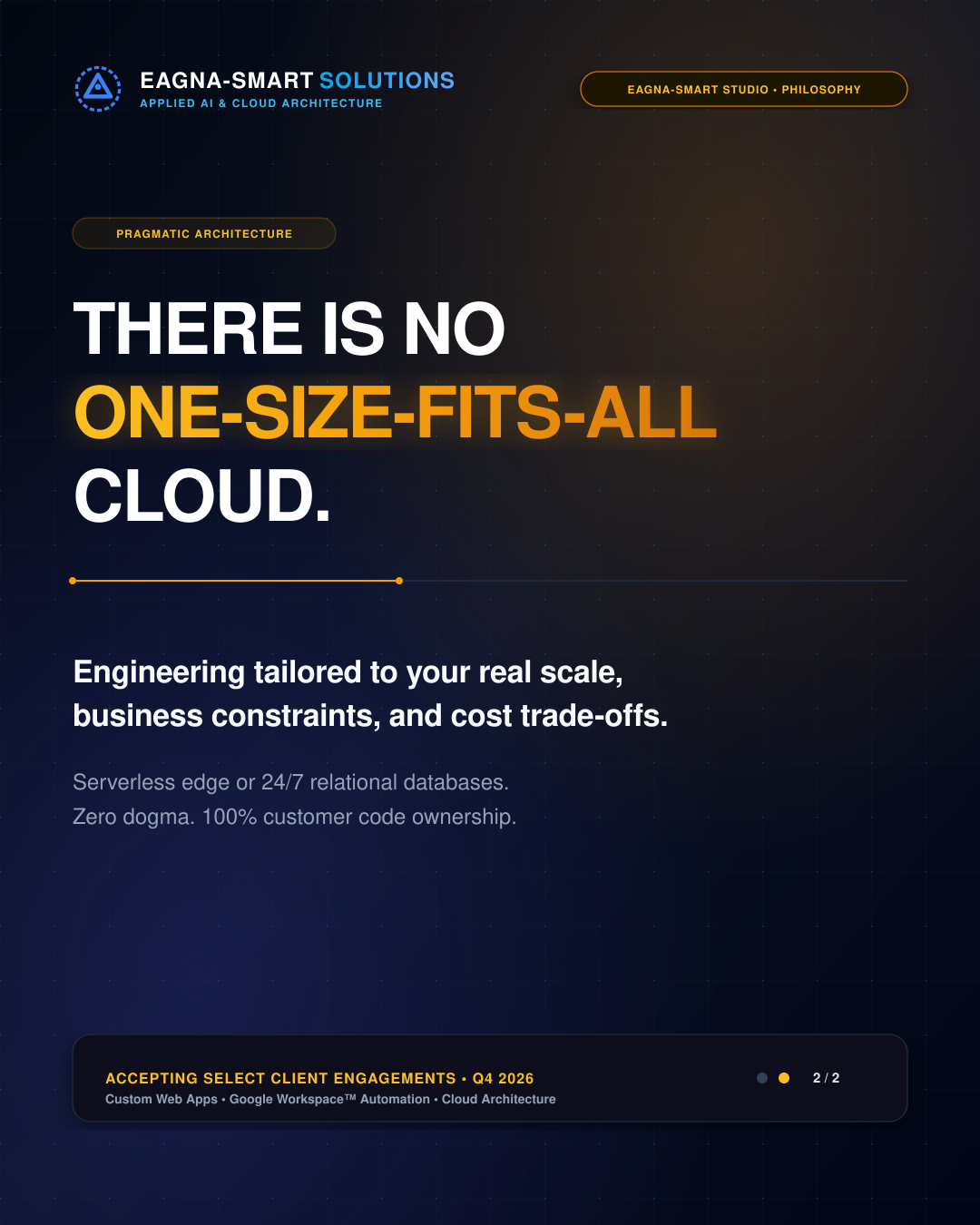 Are You Over-Engineering Your Cloud? Architectural Wisdom from 20 Days in Production - Slide 2