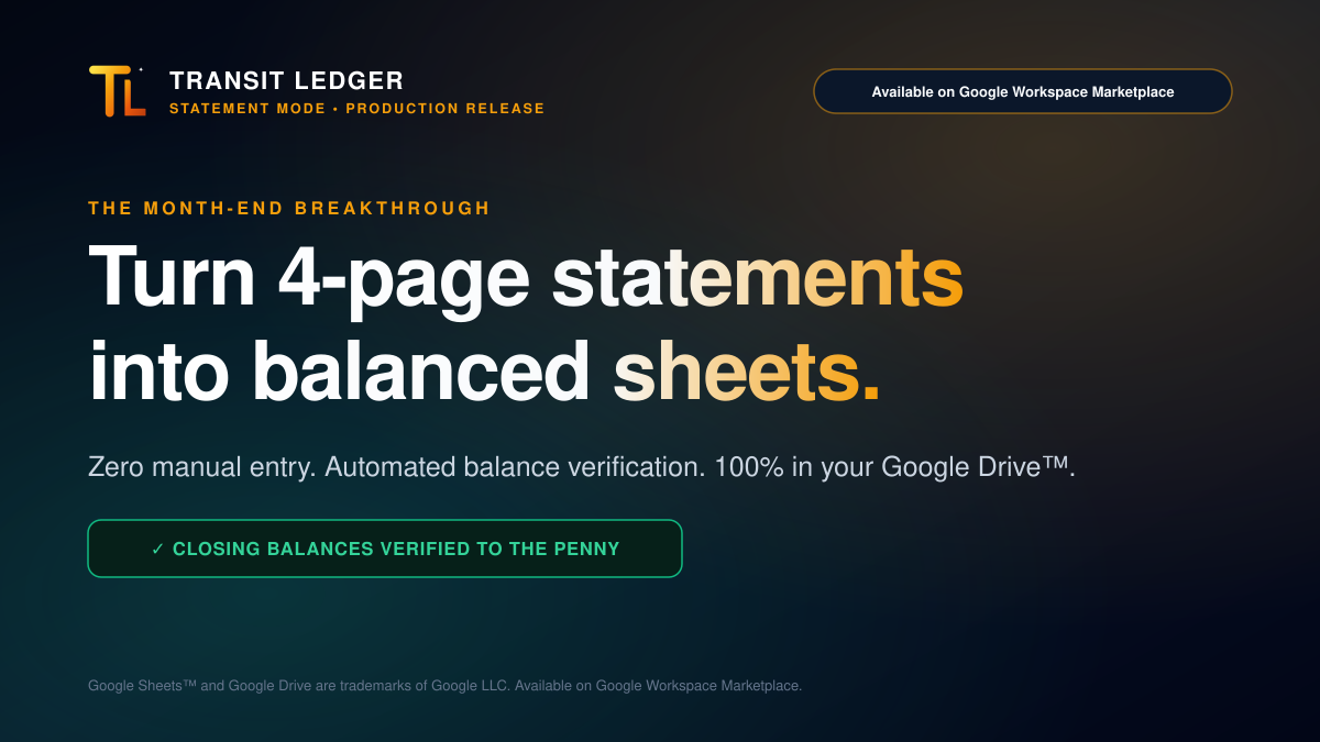 The Statement Breakthrough: Reconciling 4-Page PDFs to the Penny